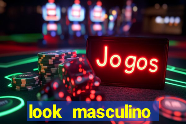 look masculino blazer cinza